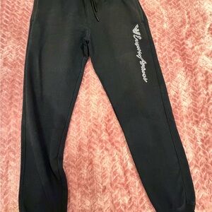 Emporio Armani Black Sweatpants